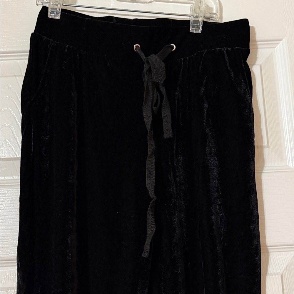 Velvet Mayfair Black Jogger Pants M - Picture 2 of 7